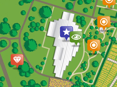 Kew Gardens google maps kew gardens map map pin mapping maps markers pin