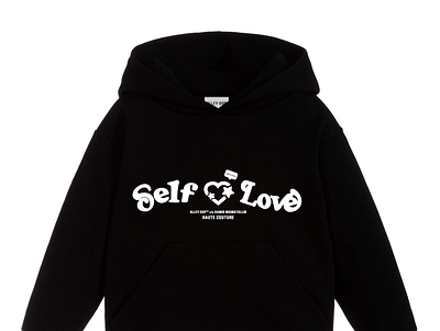 "SELF-LOVE" Hoodie apparel balenciaga brand branding clothing clothing brand clothing design design fashion fashion brand fashion design hoodie illustration logo luxury t shirt t shirt tee tshirt vetements