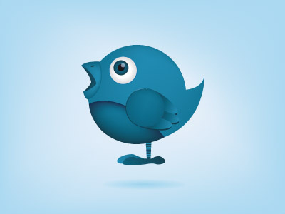 El Birdo animal bird clean illustration simple twitter