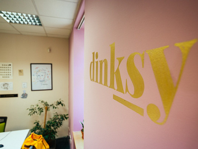 DINKSY branding art branding design dinksy drawing graphic illustration logo logotype typography