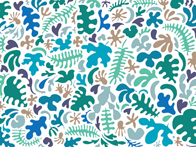 Pattern from visual identity for Botanika