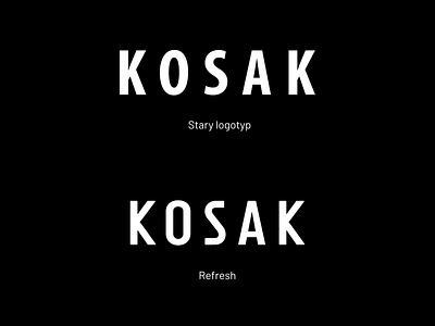 Logotype Kosak - referesh art branding dinksy graphic icon kosak logo logotype typography
