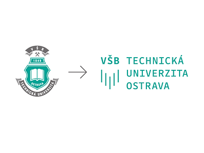 Visual identification for Czech university art branding design dinksy graphic icon illustration logo logotype typography visual identification