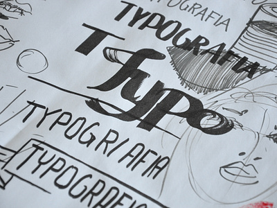Typographical sketch