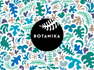 Visual identification for Botanika art branding design dinksy drawing floral pattern flower graphic illustration illustrations nature typography visual identification