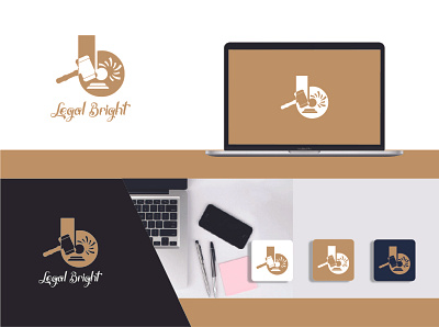 Legal Bright branding design graphic design illustration logo ui