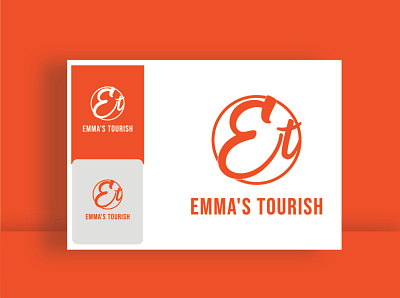 Emma's Tourish branding design graphic design illustration logo ui vector