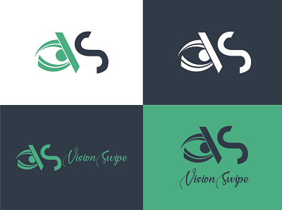 Vision Swipe branding design graphic design illustration logo ui ux vector