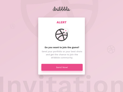 1 Dribbble invite! dribbble best shot dribbble invitation dribbble invite dribbble invite giveaway dribbble invites popup ui