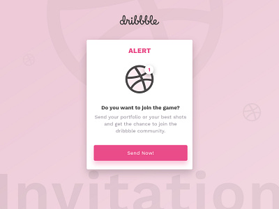 1 Dribbble invite!