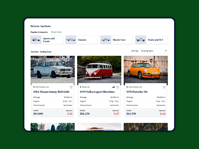 Auto Auction Platform