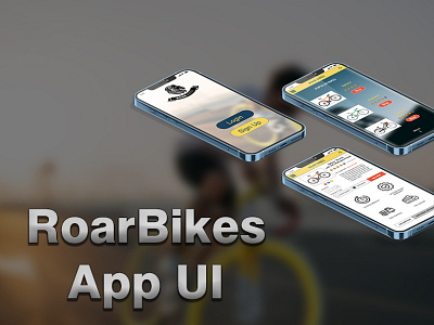 RoarBikes App UI Prototype