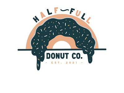 Half Full Donut Co. Logo