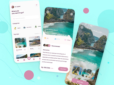 Travel -  Mobile App Design