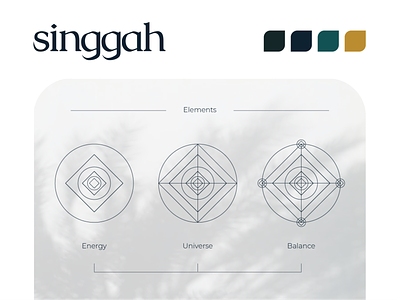 Visual Branding for Singgah Resort branding design graphic design icon illustration logo typography vector