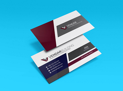 Vendar Business Card businesscard design illustration