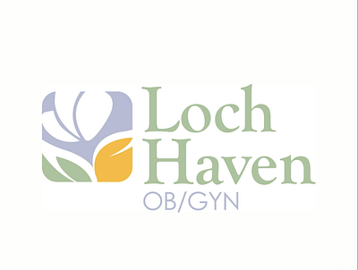 Loch Haven OB/GYN Logo branding design graphic design illustration logo