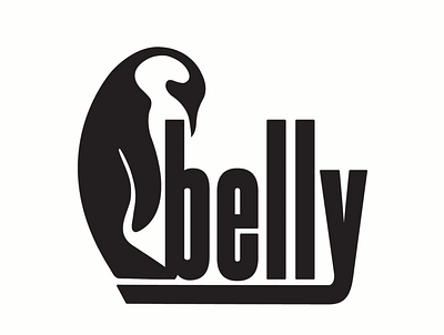Penguin Belly Logo branding design graphic design illustration logo