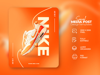 Nike Shoes | Shoes Ads Banner | Social Media Post