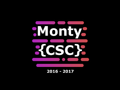 Monty CSC T-shirt advertisement coding computer science monty csc programming
