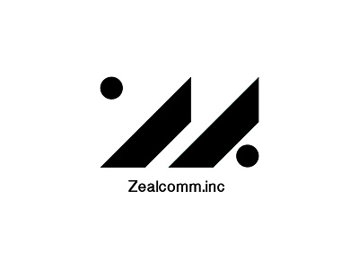 Zealcomm.inc Logo communications geometric logo telecommunications zealcomm zealcomm.inc