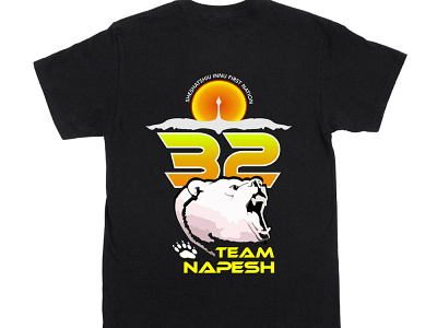 Team Napesh T-shirt design artwork canada design montreal