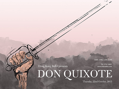 Don Quixote Ballet Poster