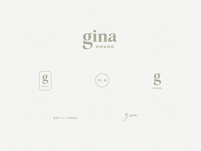 Gina Hwang - Brand Identity Marks Overview