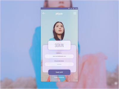 Daily Ui - Day 1 - Sign In Page daily ui mobile screen design ui ux