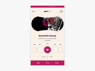 Daily UI - Day 9 - Music Player daily ui design digital design music player ui ux