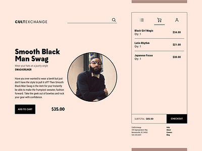 Daily Ui - Day 12 - Shop Page