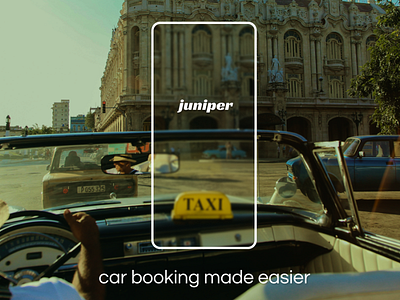 JUNIPER - Transportation App app branding design ux