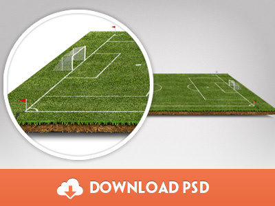 Football Pitch PSD download field football freebie goal ireland pitch psd score soccer