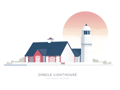 Dingle Lighthouse, Kerry, Ireland building dingle house kerry light lighthouse