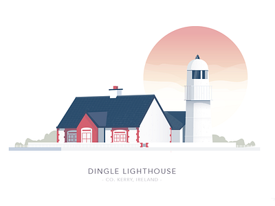 Dingle Lighthouse, Kerry, Ireland