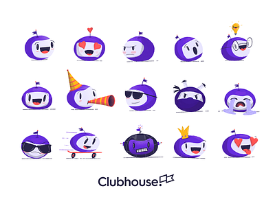 Dots World 3.0 blob cartoon character dot happy illustration mascot party sad