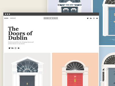 The Doors of Dublin door dublin dublin doors georgian ireland irish