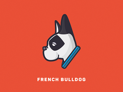 French Bulldog bulldog dog french french bulldog illustration shading