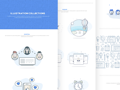 Illustration Collection behance collection design icons illustration product design