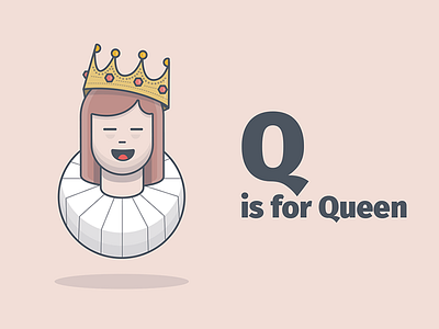 Q is for Queen a to z abc alphabet book child child book children fun kid kidsbook queen royalty