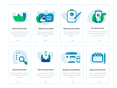 Onboarding Icons coaching heads ireland laptop man overlay. data stats