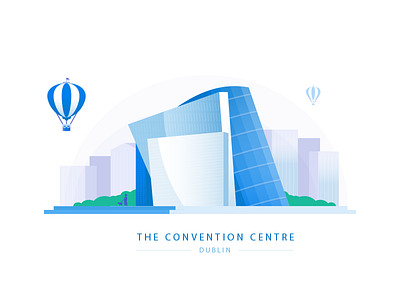 The Convention Centre - Dublin balloon building city dublin ireland irish