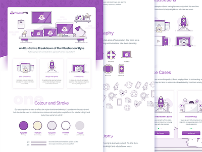 VPN Illustration Guidelines guidelines illustration styleguide