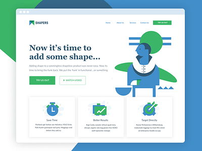 Abstraction Landing Page Exploration