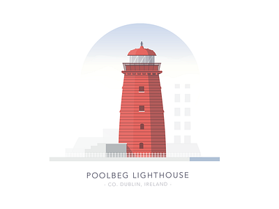 Poolbeg Lighthouse, Co. Dublin, Ireland