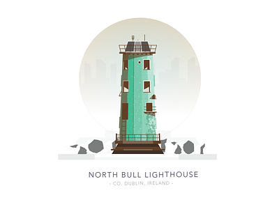 North Bull Lighthouse, Co. Dublin, Ireland