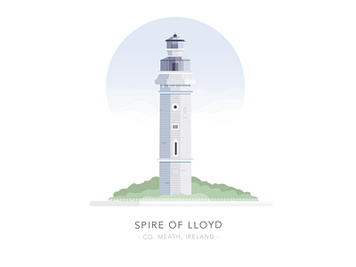 Spire of Lloyd, Kells Road, Co. Meath, Ireland building house ireland irish light lighthouse meath poolbeg sea