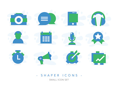 Shaper Icons calendar camera icon icons man set icon set shaper target