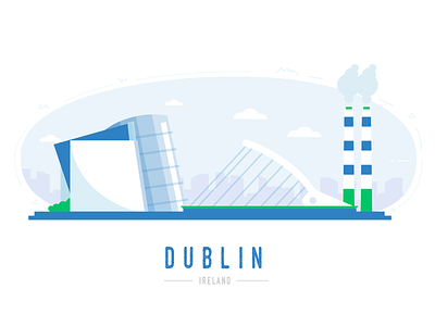 Dublin 🙌 buildings city city skyline dublin ireland irish office