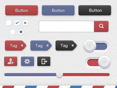 Free PSD: UI Set 